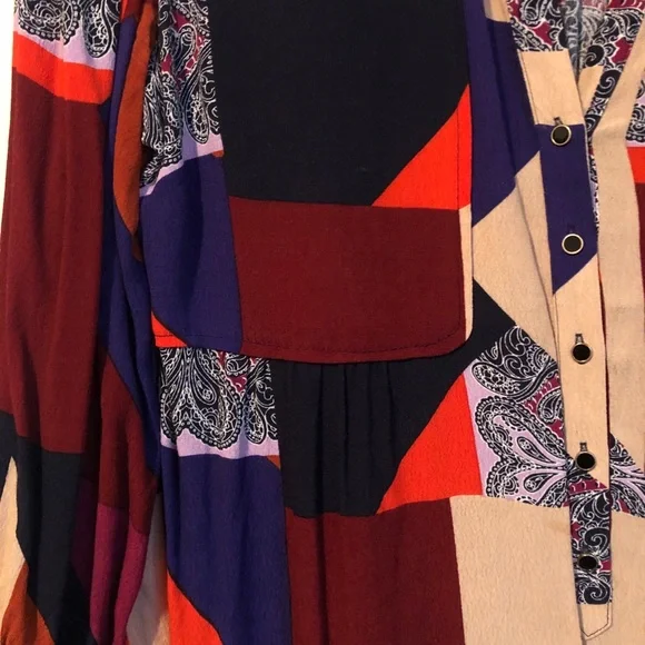 Maeve Multicolor Long Sleeve Dress - Picture 5 of 5